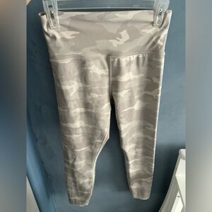 Lightly used Athleta White Camo Leggings